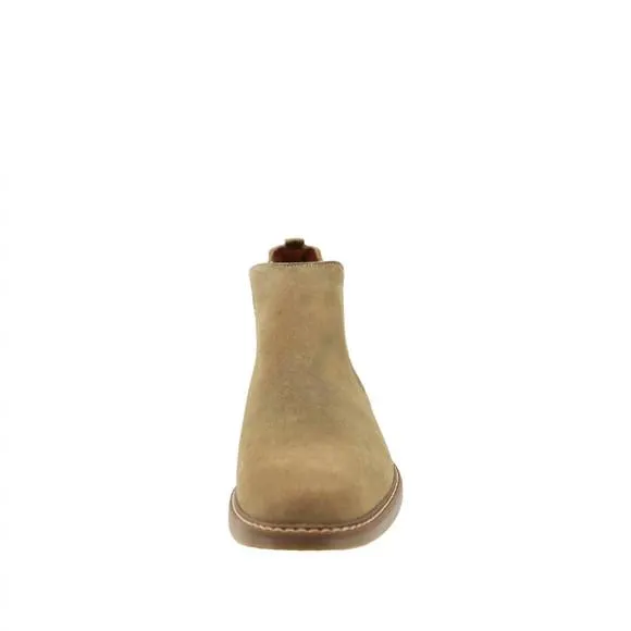 NEW TRIPLES chelsea casual boots enzo in beige