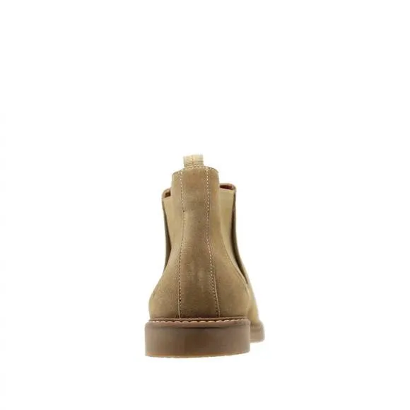 NEW TRIPLES chelsea casual boots enzo in beige