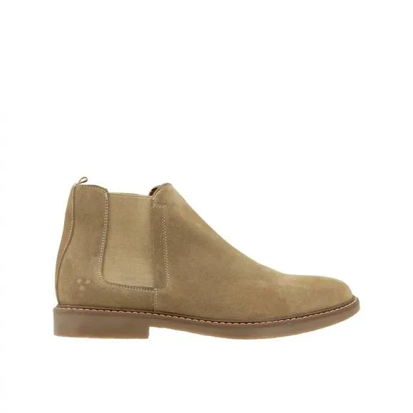 NEW TRIPLES chelsea casual boots enzo in beige