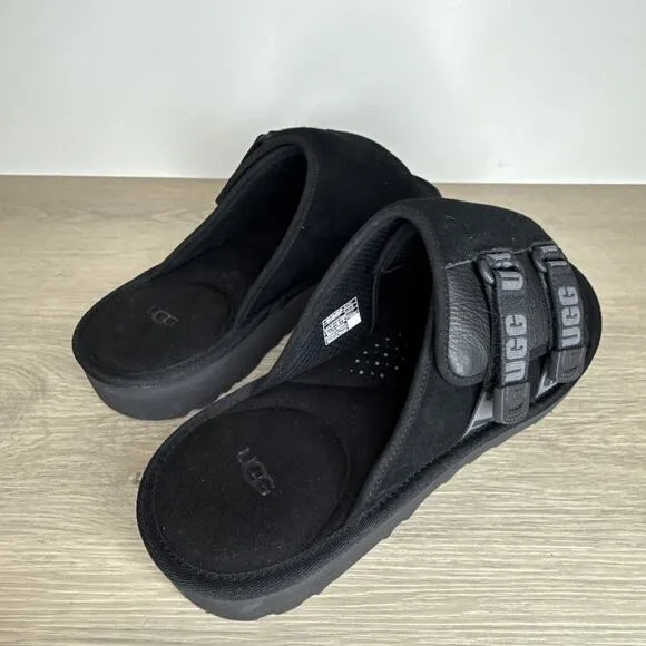 New UGG Men's Goldencoast Strap Slide Sandals Size 12 Black 196565276407