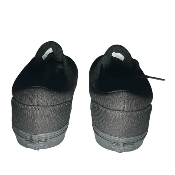 NEW Vans Men's Doheny Trainers, Canvas Black Black,Size 8