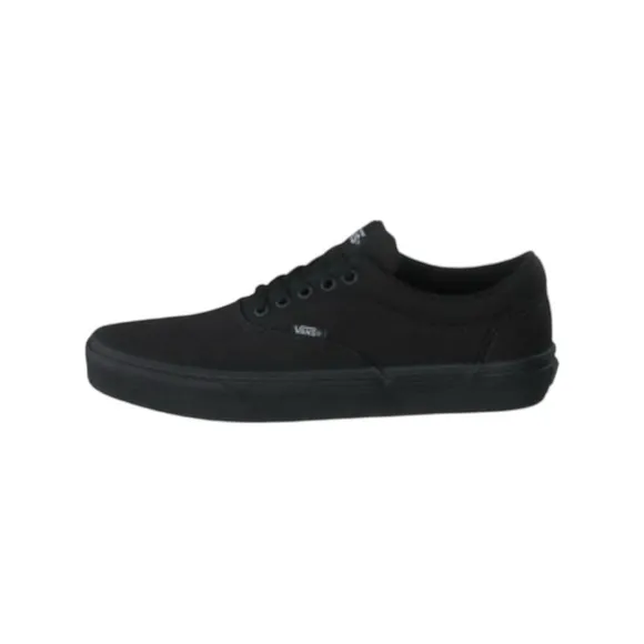 NEW Vans Men's Doheny Trainers, Canvas Black Black,Size 8