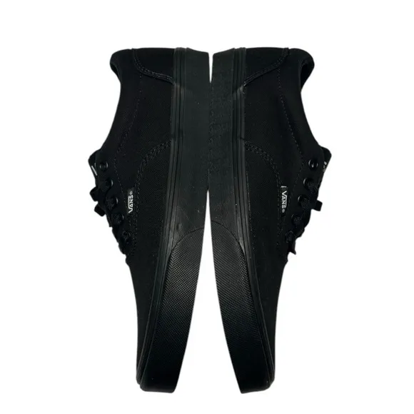 NEW Vans Men's Doheny Trainers, Canvas Black Black,Size 8