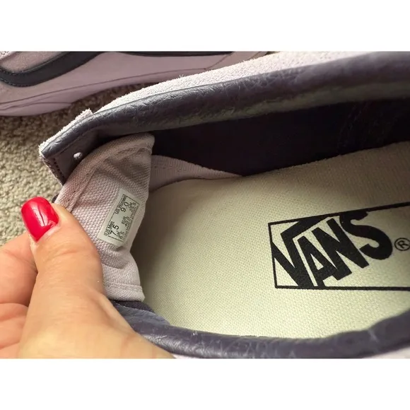 NEW Vans Old Skool Platform Sneakers Suede Lavender Purple Casual Shoes  9