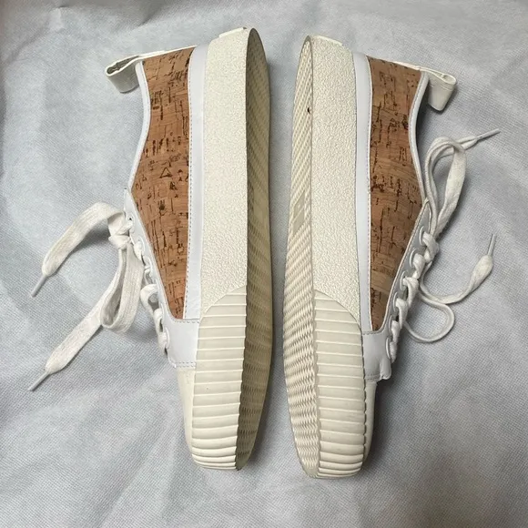 New VERONICA BEARD Parise Cork Sneakers