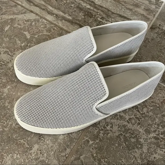 NEW Vince Brenden-B Platform Slip-On Sneakers, Size 11 New in Box Retail $225