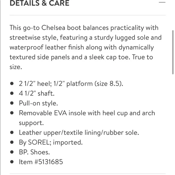New Women’s Sorel Addington Chelsea Boots