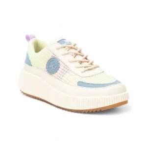 NEW XTI women's platform sneakers in ice