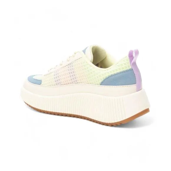 NEW XTI women's platform sneakers in ice