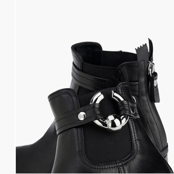 NEW‼️AGL Lisa Leather Boots, Black Sz. EU 39 US 9