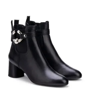 NEW‼️AGL Lisa Leather Boots, Black Sz. EU 39 US 9