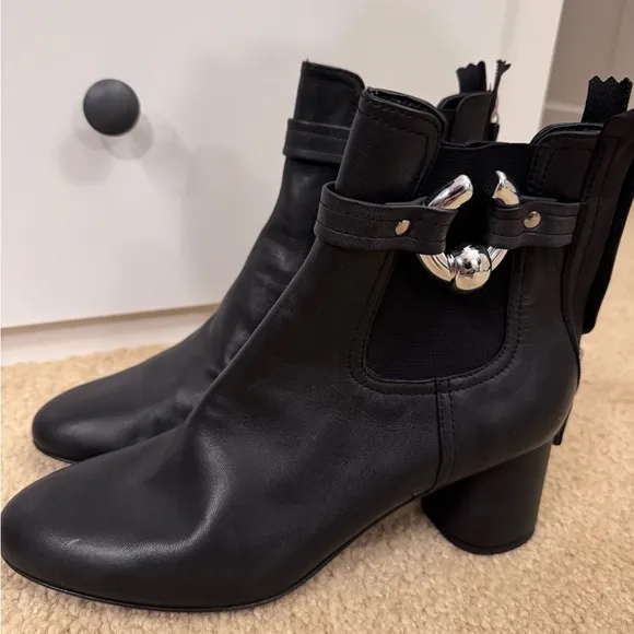NEW‼️AGL Lisa Leather Boots, Black Sz. EU 39 US 9