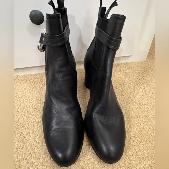 NEW‼️AGL Lisa Leather Boots, Black Sz. EU 39 US 9