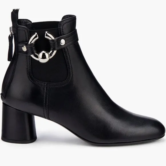 NEW‼️AGL Lisa Leather Boots, Black Sz. EU 39 US 9