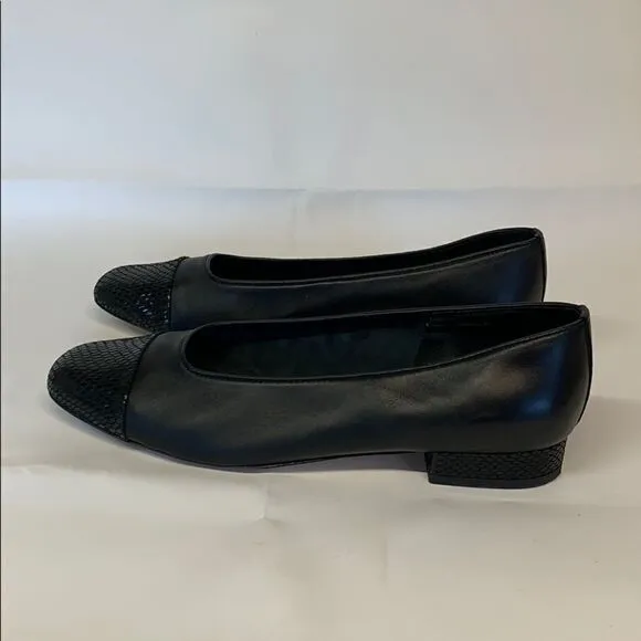 New VANELI FC-313 Flats Black