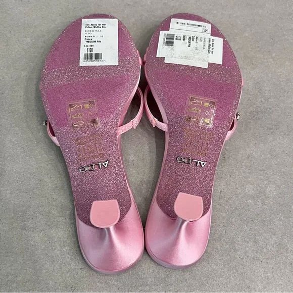 NIB ALDO Barbiemule sandals heels mules 6