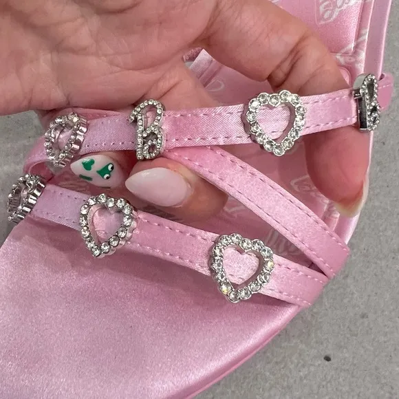 NIB ALDO Barbiemule sandals heels mules 6