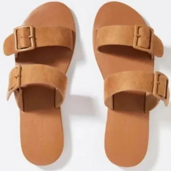 NIB Anthropologie x Farylrobin Kito Slide Sandals | 9