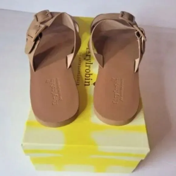 NIB Anthropologie x Farylrobin Kito Slide Sandals | 9