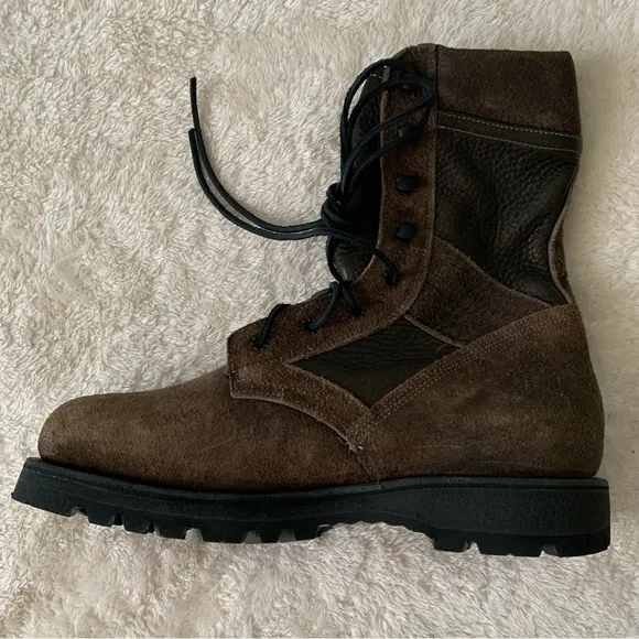 NIB Artola NYC Suede Combat Military Boots