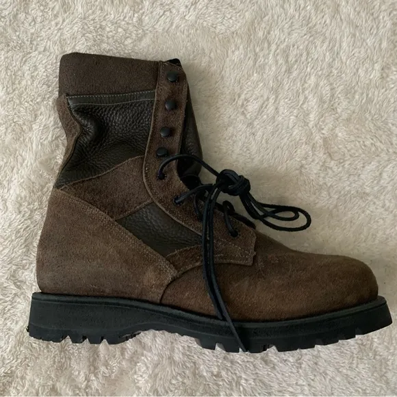 NIB Artola NYC Suede Combat Military Boots