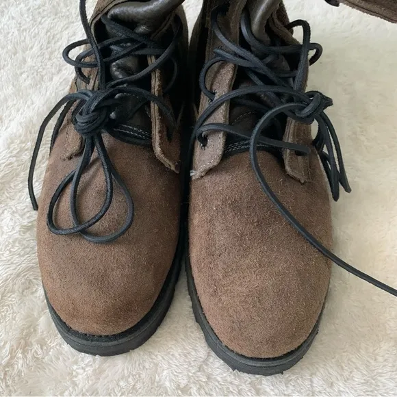 NIB Artola NYC Suede Combat Military Boots