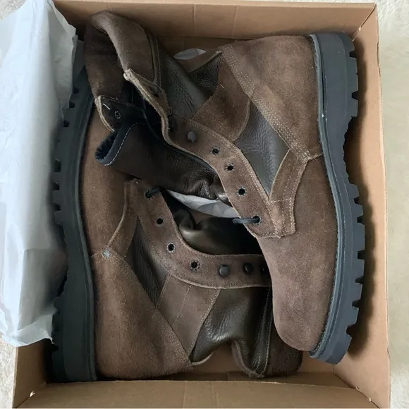 NIB Artola NYC Suede Combat Military Boots