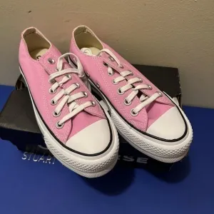 NIB Converse Platform Chuck Taylor Sneakers Seasonal Color Limited Edition Peony
