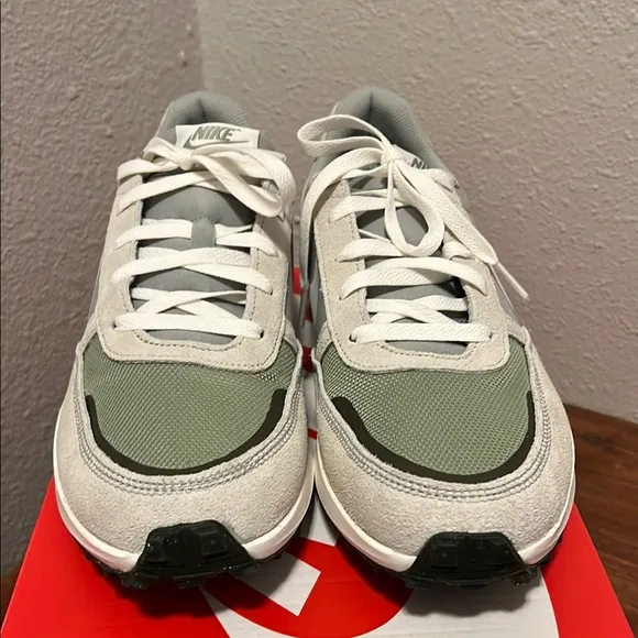 NIB Nike Waffle Nav Low Jade Horizon Sail Oil Green Olive Aura Sneakers Men's 12