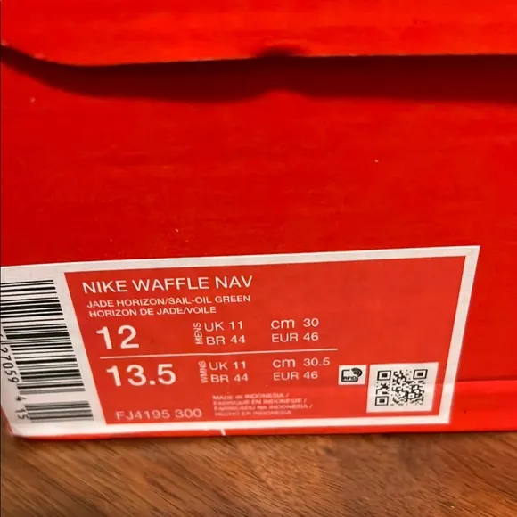 NIB Nike Waffle Nav Low Jade Horizon Sail Oil Green Olive Aura Sneakers Men's 12