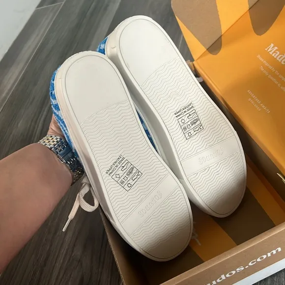 NIB Soludos Ibiza Platform Psychedelic Spiral Sneakers