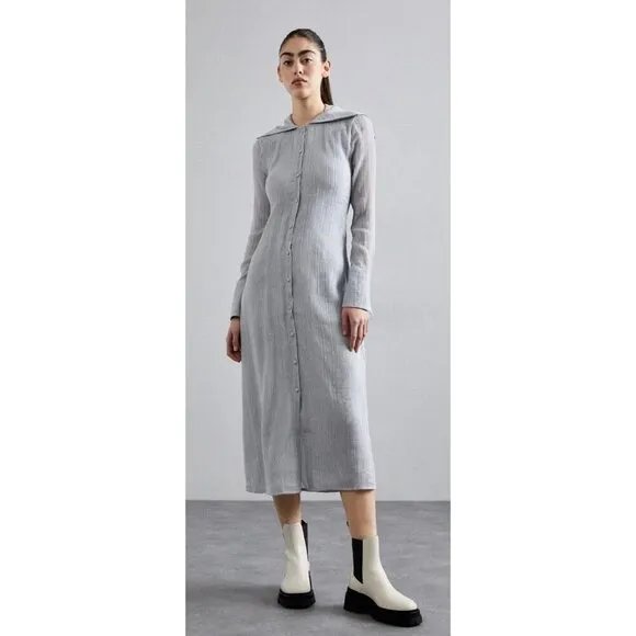 NIB Zadig &amp; Voltaire Chelsea Boots White with Wing Charm Leather Size 39 / US 8