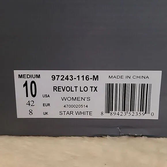 NIB Palladium Women's Revolt Lo TX Platform Lug Sole Sneakers