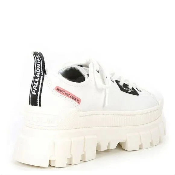 NIB Palladium Women's Revolt Lo TX Platform Lug Sole Sneakers