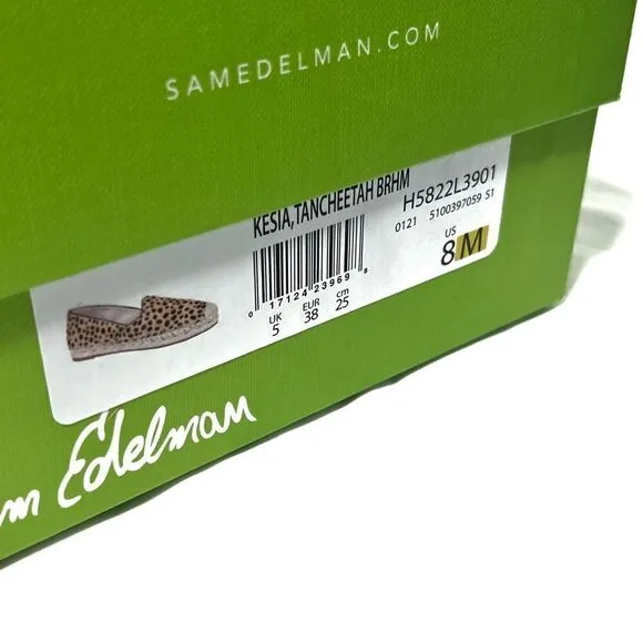 NIB Sam Edelman Kesia Tancheetah Flats
