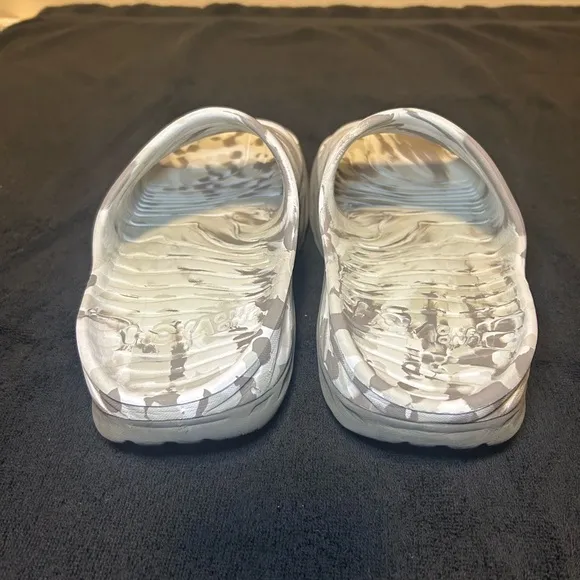 Nice!! Hoka One One Camouflage Slide Slip On Sandals  Unisex Size M9, W11