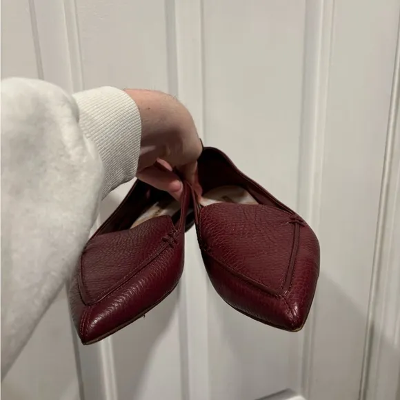 Nicholas Kirkwood Beya Burgundy Flats Women’s Size EU 36