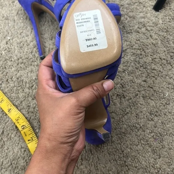 Nicholas Kirkwood Suede T-Strap Sandals