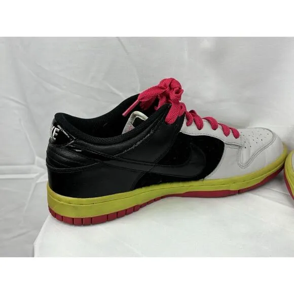 Nike 317813-004 Dunk Low Womens 8.5 Leather Low Top Sneakers Shoes 2006