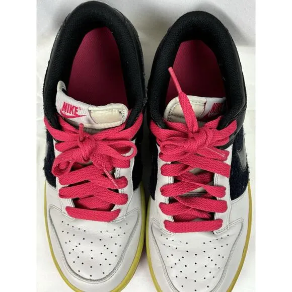 Nike 317813-004 Dunk Low Womens 8.5 Leather Low Top Sneakers Shoes 2006