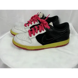 Nike 317813-004 Dunk Low Womens 8.5 Leather Low Top Sneakers Shoes 2006