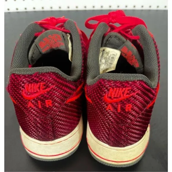 Nike AF1 pink fusion low top sneakers size 10