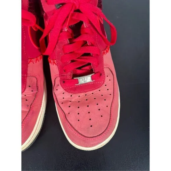 Nike AF1 pink fusion low top sneakers size 10