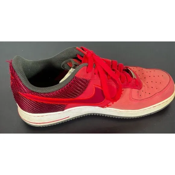 Nike AF1 pink fusion low top sneakers size 10