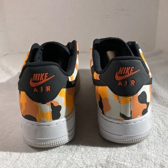 Nike Air Force 1 LV8 Orange Camouflage