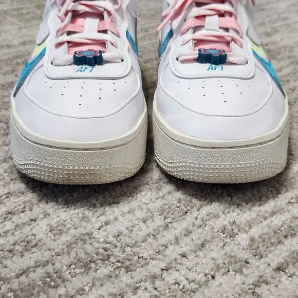 Nike Air Force 1 Platform pastel sneakers DZ5197-100 size 8