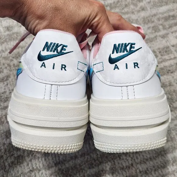Nike Air Force 1 Platform pastel sneakers DZ5197-100 size 8