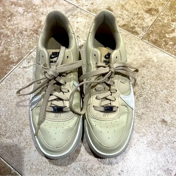 Nike air force 1 platform sneakers