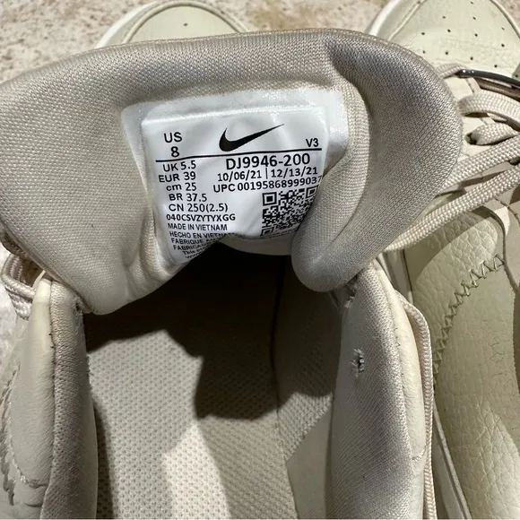 Nike air force 1 platform sneakers