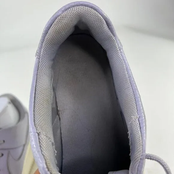 Nike Air Force 1 Sage Low Oxygen Purple Platform Sneakers US 8.5 AR5339-500 Shoe